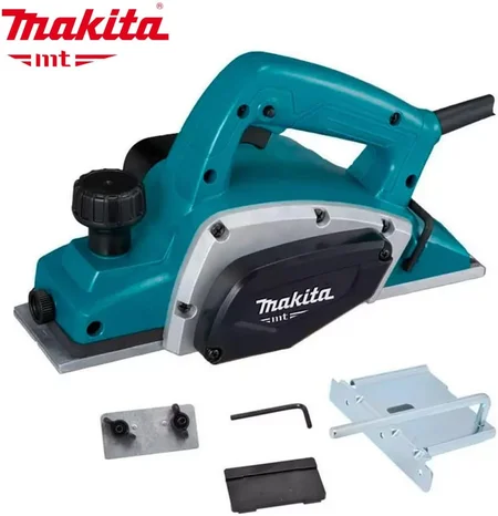 Plaina eletrica da makita 1911b em uma foto com fundo branco